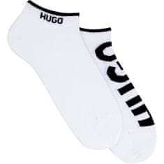Hugo Boss 2 PACK - pánske ponožky HUGO 50468111-100 (Veľkosť 43-46)