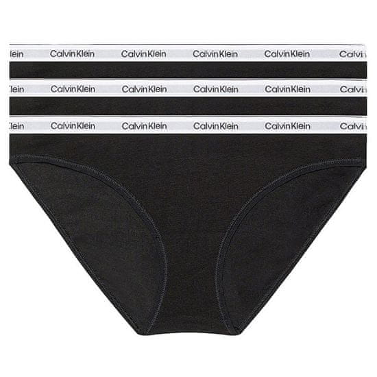 Calvin Klein 3 PACK - dámske nohavičky Bikini QD5207E-UB1