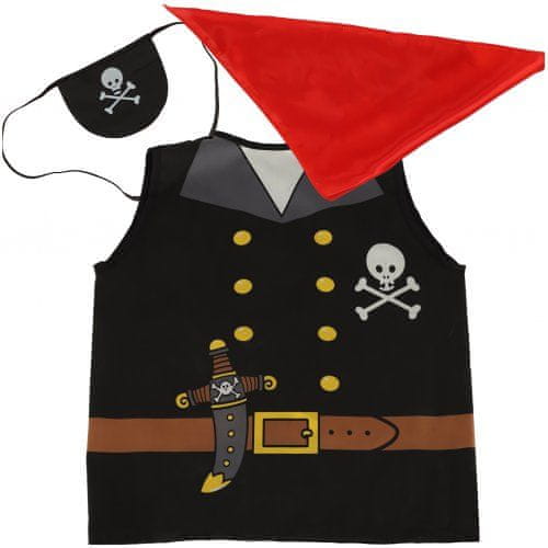 KIK  KX4300 Karnevalový kostým pirát 3-8 rokov