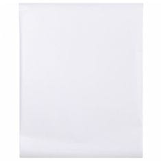 Vidaxl Okenná fólia matná biela 60x500 cm PVC