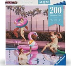 Ravensburger Puzzle Moment: Party pri bazéne 200 dielikov