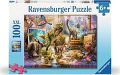 Ravensburger Puzzle Dinosaury ožívajú XXL 100 dielikov