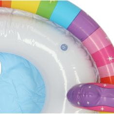 WOWO INTEX 59570 - Nafukovací Krúžok na Plávanie pre Deti s Jednorožcom, 3-4 Roky, Max 23kg