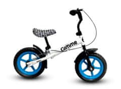 WOWO Modrý Balančný Bicykel Nemo 11 s Brzdou pre Deti 3+ od GIMME
