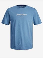 Jack&Jones Modré pánske tričko Jack & Jones Henry M