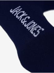 Jack&Jones Súprava piatich párov pánskych ponožiek v tmavo modrej farbe Jack & Jones Jens UNI