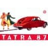 Ceduľa auto Tatra 87