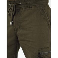 Dstreet Pánske bojové nohavice SORA zelené ux4178 XL