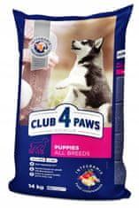 Club4Paws Premium CLUB 4 PAWS suché krmivo pre šteňatá všetkých plemien - kuracie 14 kg