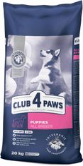 Club4Paws Premium CLUB 4 PAWS suché krmivo pre šteňatá všetkých plemien 20 kg 