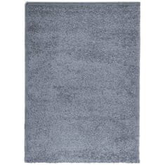 Petromila vidaXL Shaggy koberec PAMPLONA, vysoký vlas, moderný, modrý 240x340 cm