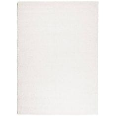 Petromila vidaXL Shaggy koberec PAMPLONA, vysoký vlas, moderný krémový 200x280cm