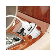 Borofone Nabíjačka do auta BZ12 12W pre iPhone vrátane dátového kábla Dual biela 75584
