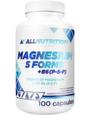 AllNutrition Magnesium 5 Forms + B6 (P-5-P) 100 kapsúl