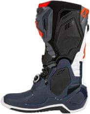 Alpinestars topánky TECH 10 2021 dark gray/dark modro-červeno-sivé 47/12