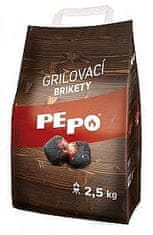 PEPO PE-PO grilovacie brikety 2,5kg