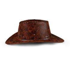Rappa Detský kovbojský klobúk hnedý