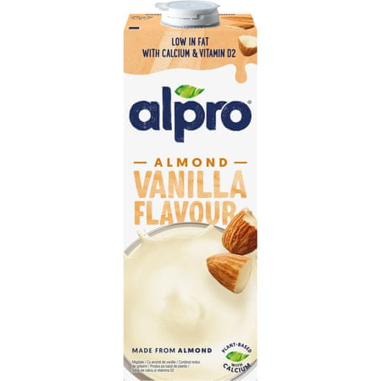 Alpro Sójový nápoj s vanilkovou príchuťou 1l, 8 ks