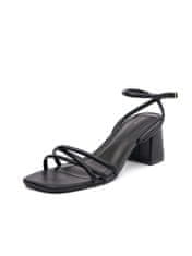 Orsay Čierne dámske sandále na podpätku ORSAY 41