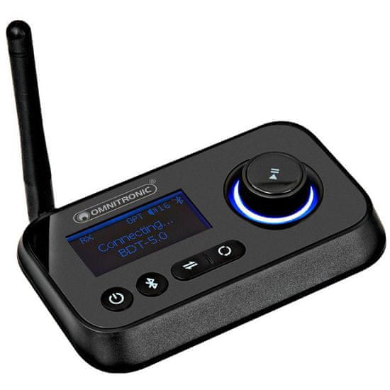 Omnitronic BDT-5.0, Bluetooth prijímač/vysielač/bypass