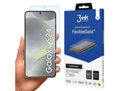 3MK Nerozbitné hybridné sklo Samsung Galaxy S24 - 3mk FlexibleGlass 