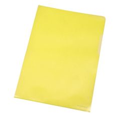 Q-Connect Obal L na dokumenty antistatický matný 120mi žltý 100ks