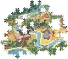 Clementoni Puzzle Story Maps: Kniha džungľou 1000 dielikov