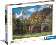 Clementoni Puzzle Očarujúce Matterhorn 500 dielikov