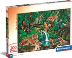 Clementoni Puzzle Útočisko v džungli 300 dielikov
