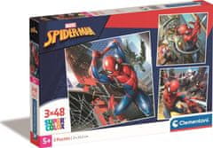 Clementoni Puzzle Spiderman 3x48 dielikov