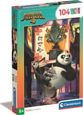 Clementoni Puzzle Kung Fu Panda 4, 104 dielikov