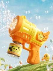 bHome Automatická pištoľ na bubliny Kačička s náplňou