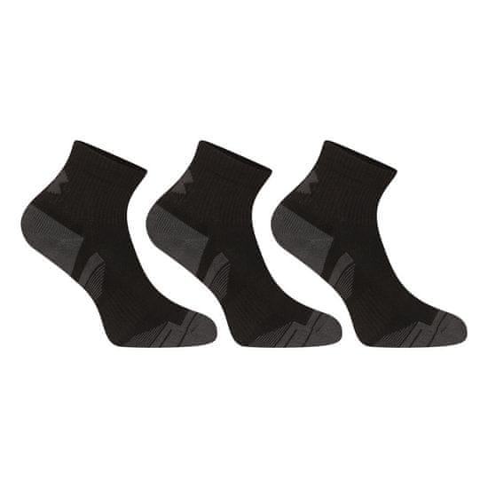 Under Armour 3PACK ponožky čierne (1379510 001)