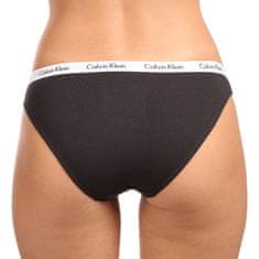 Calvin Klein 3PACK dámske nohavičky čierne (QD3588E-001) - veľkosť S