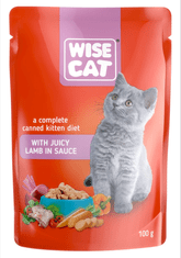 Wise Cat s jahnacim v jemnej omačke 24x100g