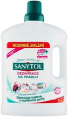 SANYTOL Dezinfekcia Sanytol, na bielizeň, vôňa bielych kvetov, 1500 ml