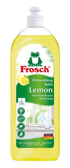 Frosch Prostriedok Frosch, balzam, na umývanie riadu, citrón, 750 ml