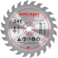 Worcraft Kotúč pre Worcraft CMCS-S20LiB, 115x9,5 mm, 24T, pílový