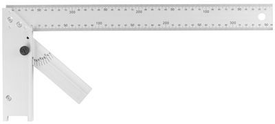 Strend Pro Uholník DY-5030 • 400 mm, Alu, s uhlomerom