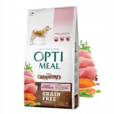 OptiMeal OPTIMEAL suché krmivo pre psy všetkých plemien bez obilnín INDIAN VEGETABLES 10 kg
