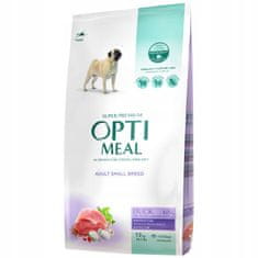 OptiMeal OPTIMEAL suché krmivo pre psy malých plemien s kačicou 12 kg