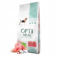 OptiMeal OPTIMEAL suché krmivo pre psy stredných plemien s morčacím mäsom 20 kg