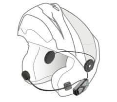 Interphone Bluetooth headset pre uzavreté a otvorené prilby Twin Pack