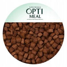 OptiMeal OPTIMEAL suché krmivo pre mačky proti chĺpkom s kačkou 10 kg
