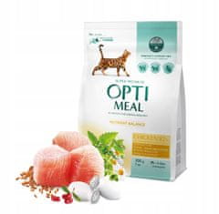 OptiMeal OPTIMEAL suché krmivo pre mačky s kuracím mäsom 200 g