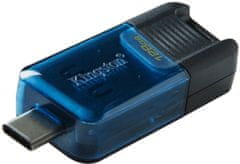 Kingston DataTraveler 80 M - 128GB (DT80M/128GB), čierna