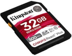 Kingston Canvas React Plus sacure Digital (SDXC), 32GB (SDR2/32GB)