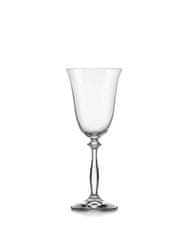 Crystalex Bohemia Crystal poháre na biele víno Angela 185ml (set po 6ks)