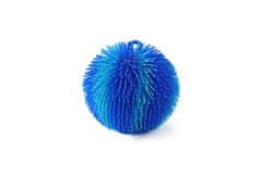 Mac Toys SPORTO Střapatý duhový míč se světlem - modrý