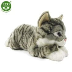 Rappa Eco-Friendly Rappa mourovatá mačka sivá 42 cm